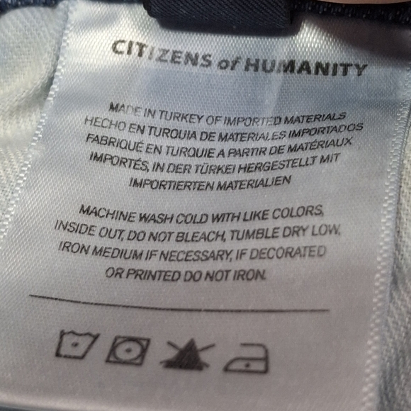 Citizens of Humanity Charlotte Blue Jeans Style #1731-1295    Women Size 28 - Picture 15 of 16